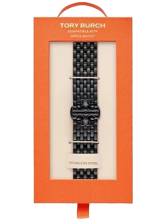Tory Burch Accessories - 🖤 Tory Burch Eleanor Black Stainless Steel Watch Band for Apple Watch Bracelet